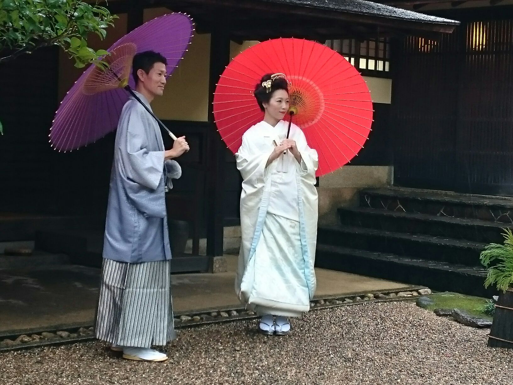 八勝館での挙式