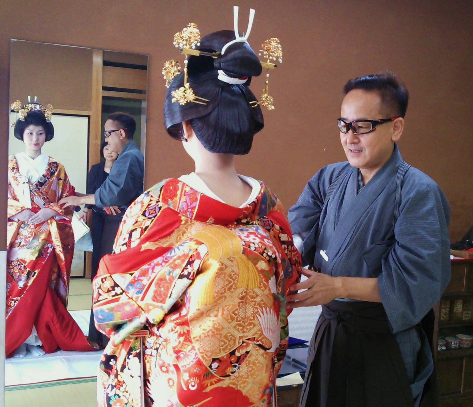 昨日の花嫁様・・・